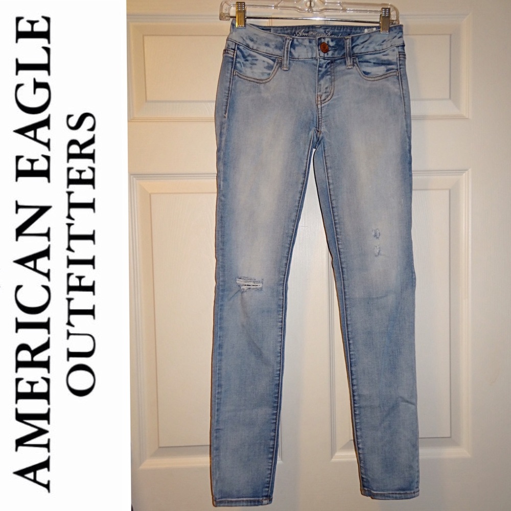American Eagle Distressed Jeggings