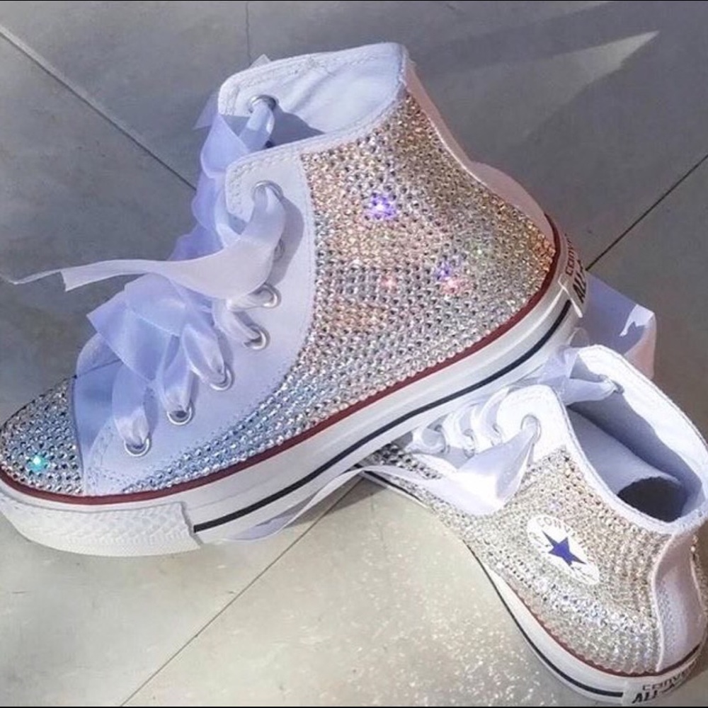 Custom Swarovski Converse (Made to Order)