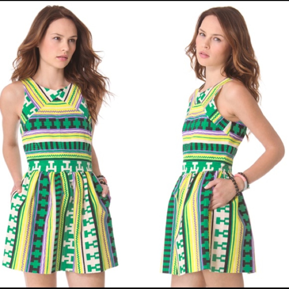 Tribal print dress size small!