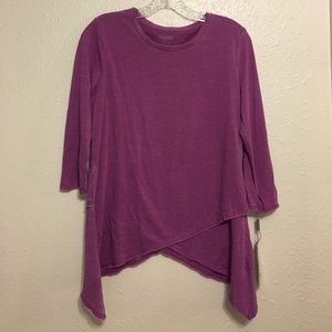 Calvin Klein Performance Asymmetric Tunic Top S