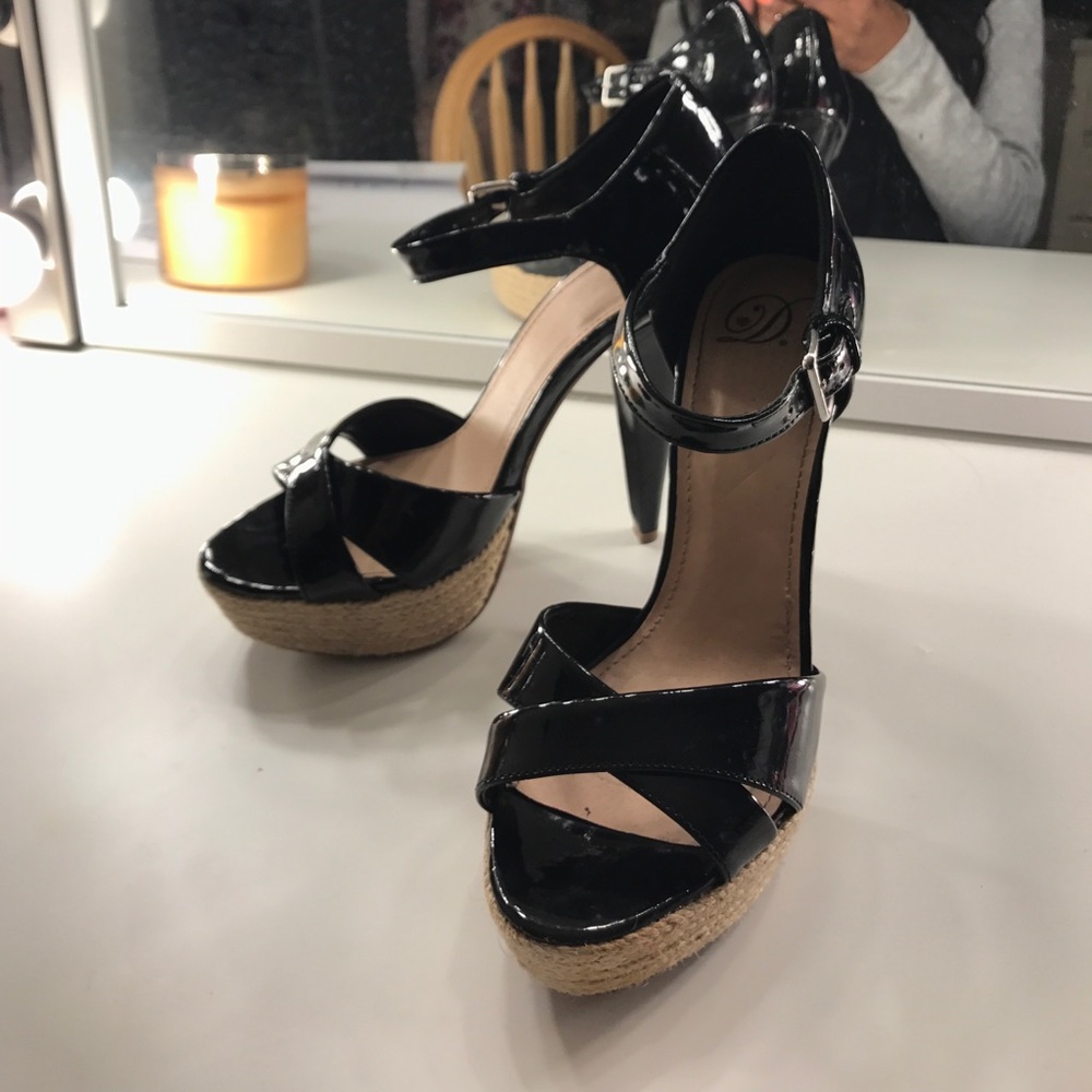 Black heels
