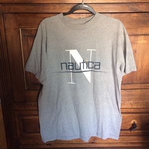 Vintage nautica og logo spell out