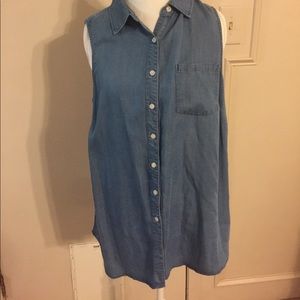 Chambray tank 1x