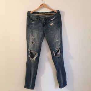 Madewell distressed jeans