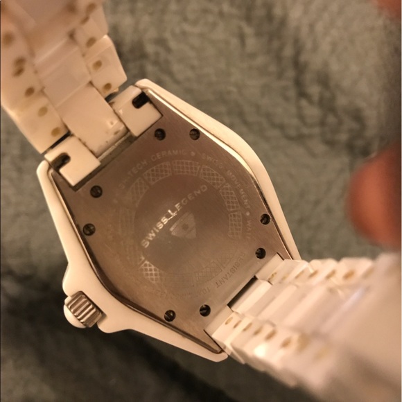 Swiss Legend white karamica ceramic watch main image 4