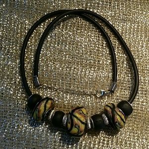Grommet Style Beads on Cord