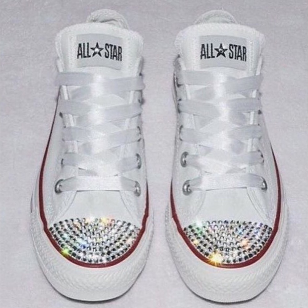 Custom Bling Tip Converse (Made to Order)