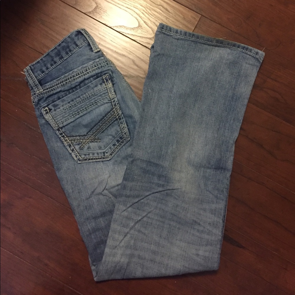 Men's Tyler Straight Buckle Jeans