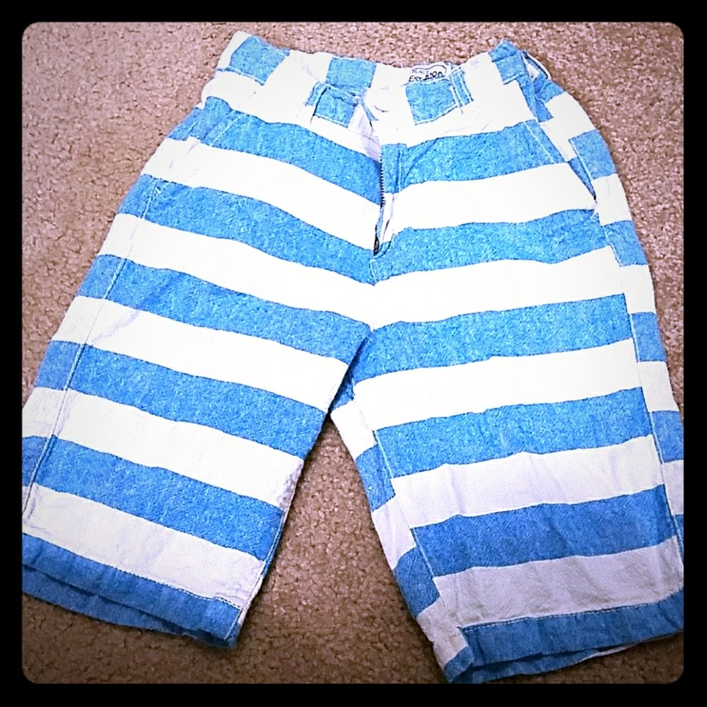 🔵3 for $15🔵 "Linen" Chino Shorts