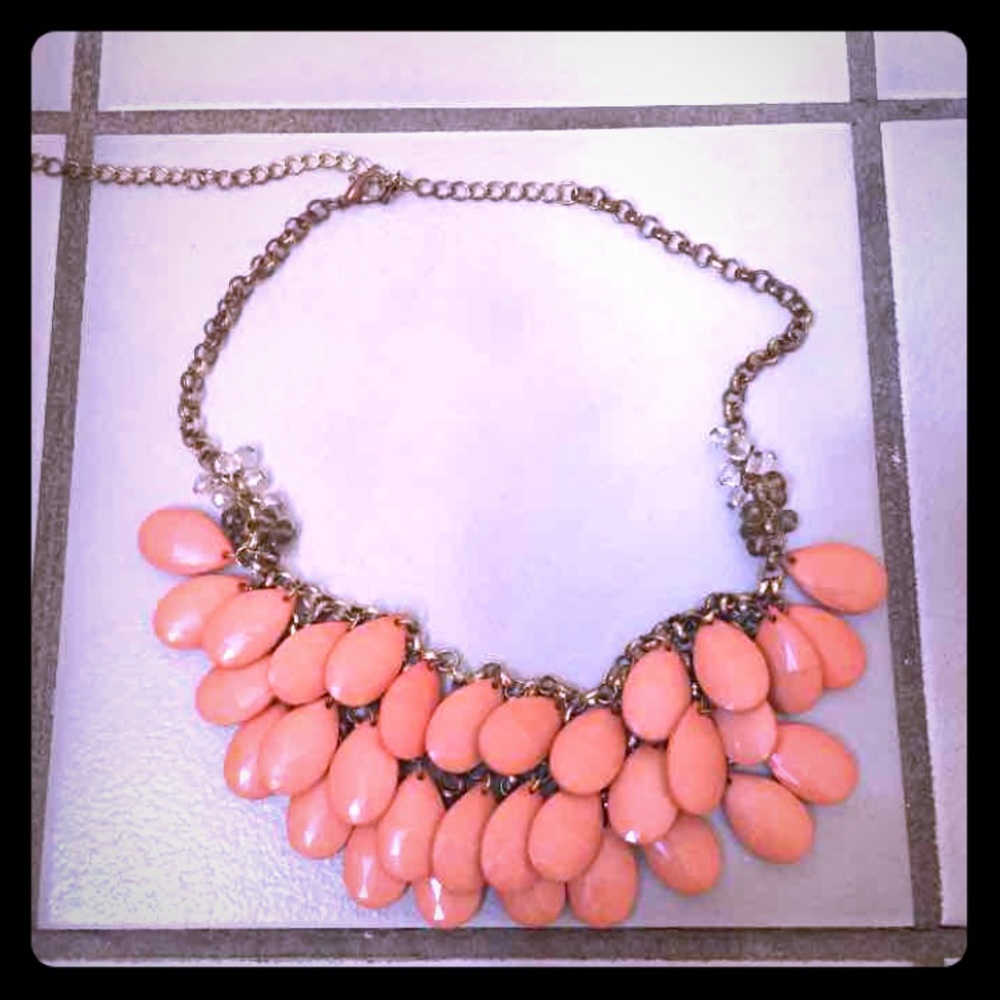 Coral Statement Necklace