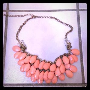 Coral Statement Necklace