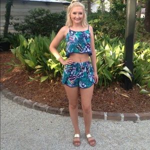 Charlotte Russe Tropical Outfit