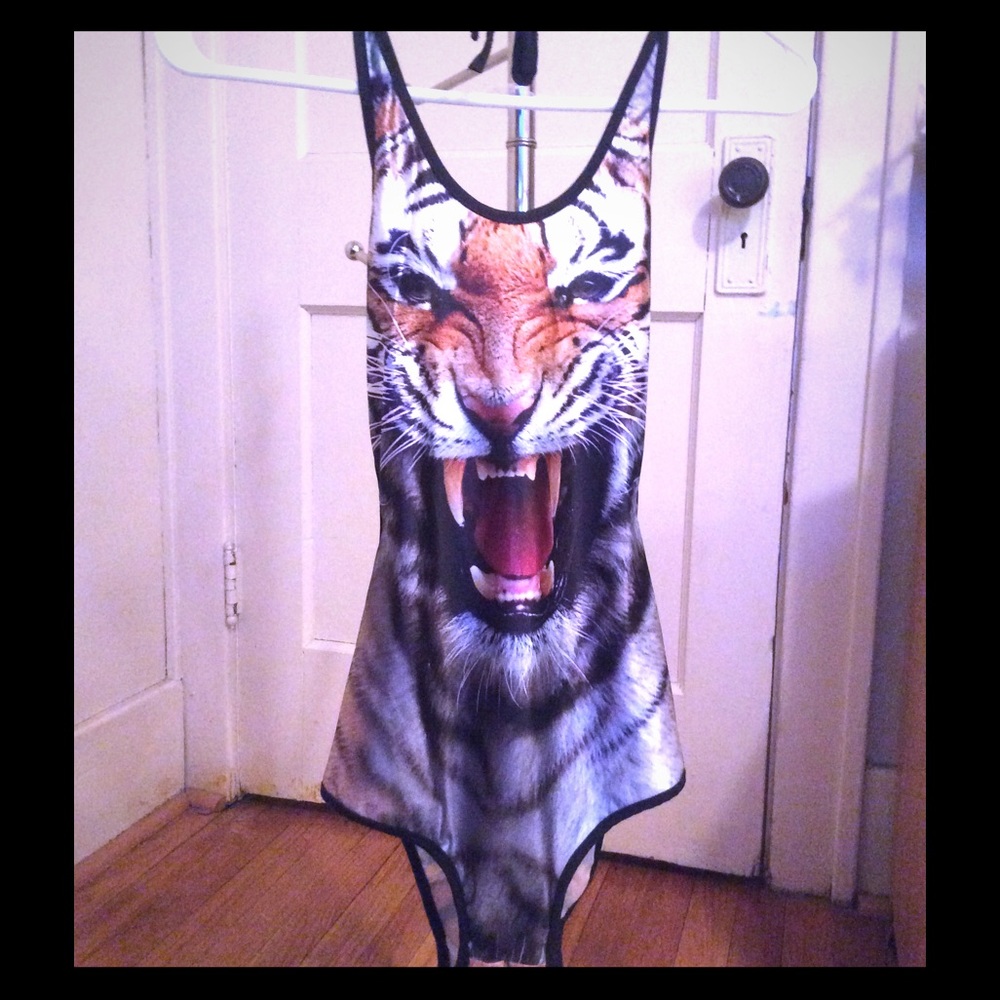 Tiger Face Swimsuit