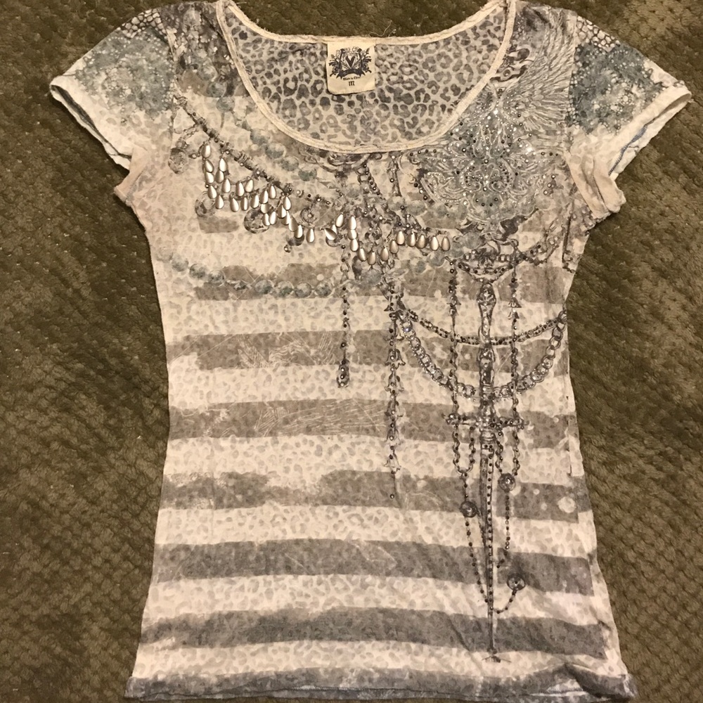🌟See Through Shirt by Miss Me🌟