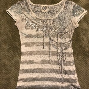 🌟See Through Shirt by Miss Me🌟