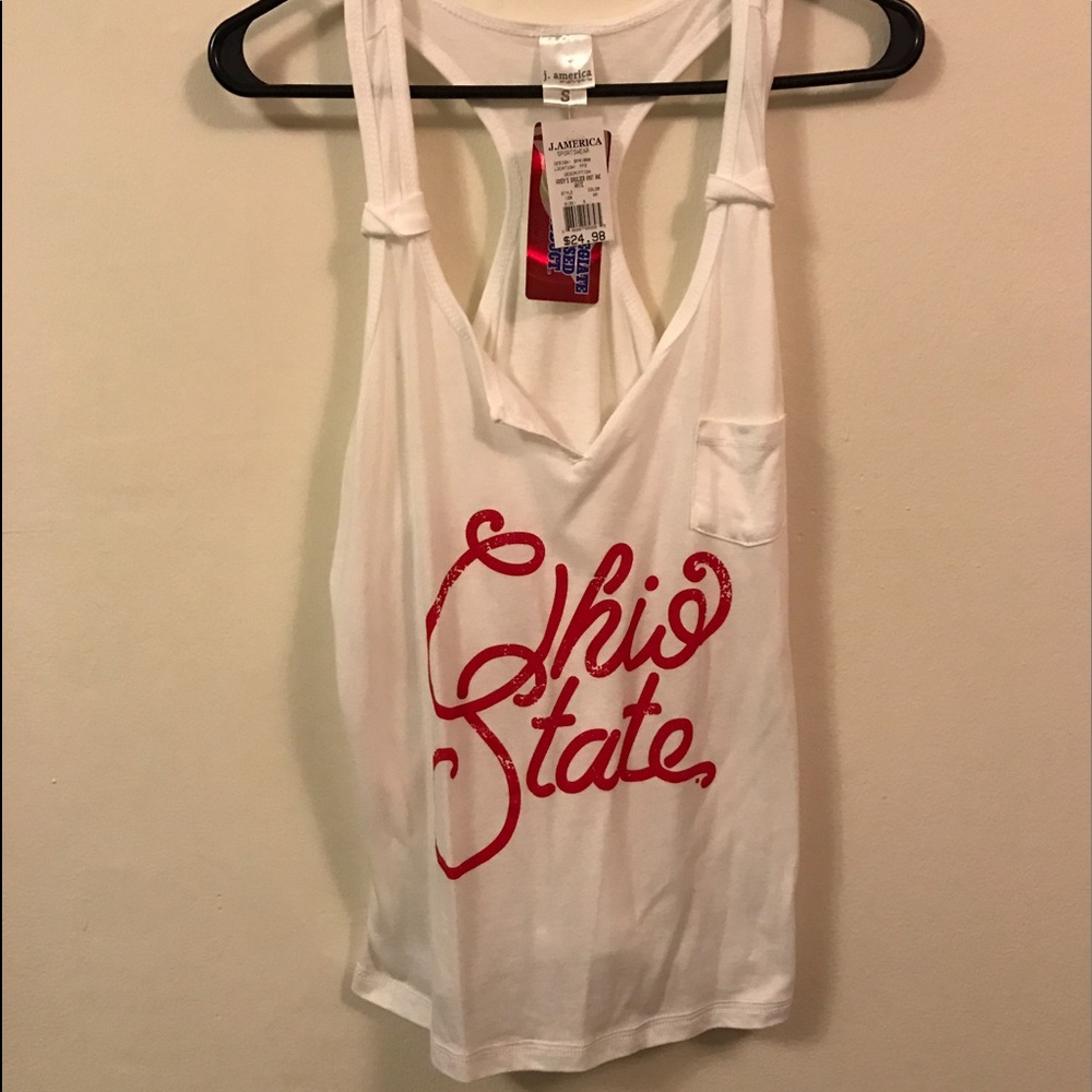 Ohio State racerback tank
