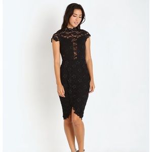 NWT Nightcap Black Lace Dress