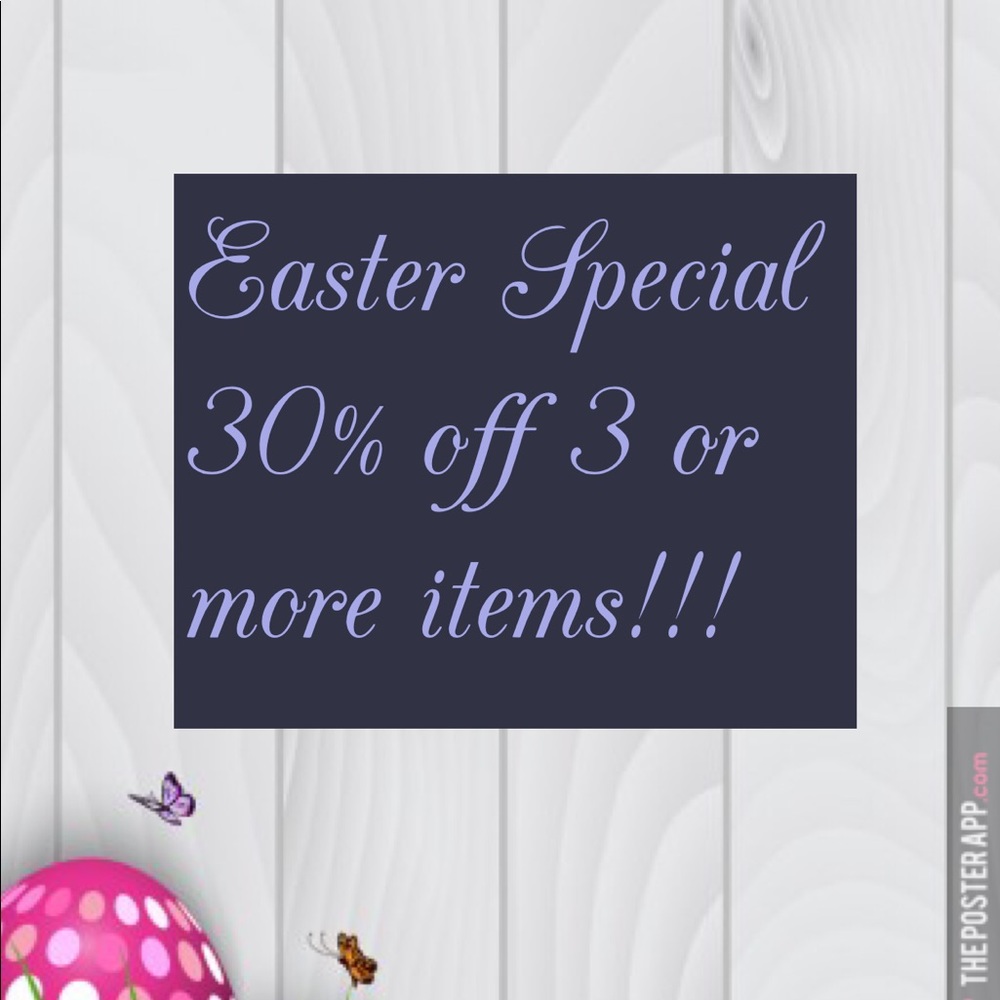 🐣🐣🐣EASTER SPECIAL TODAY ONLY!!!!!!!!🐣🐣🐣