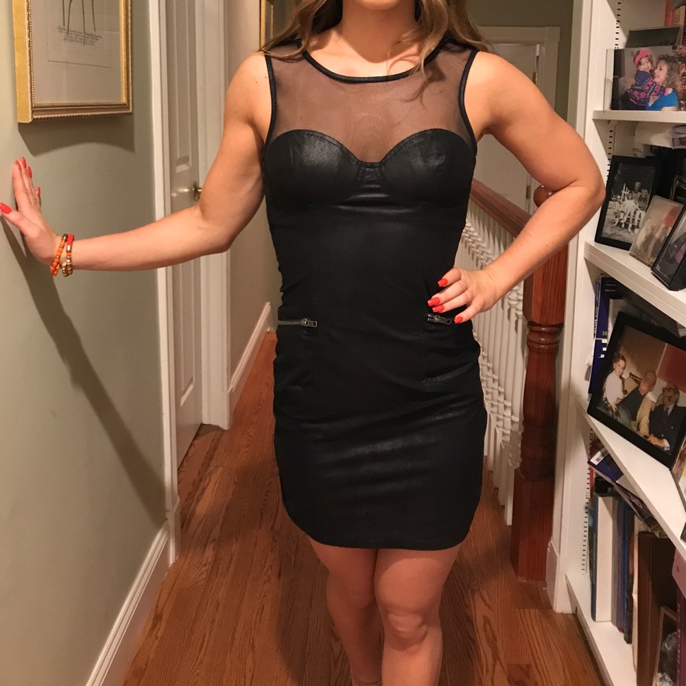 Sexy black dress