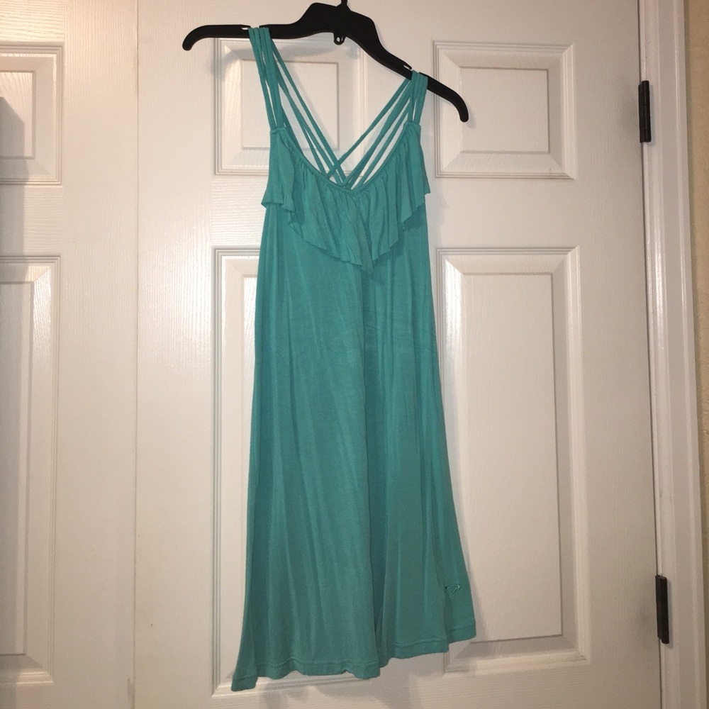 Roxy teal dress