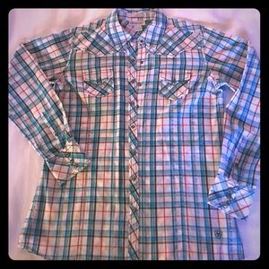 Ariat snap button down