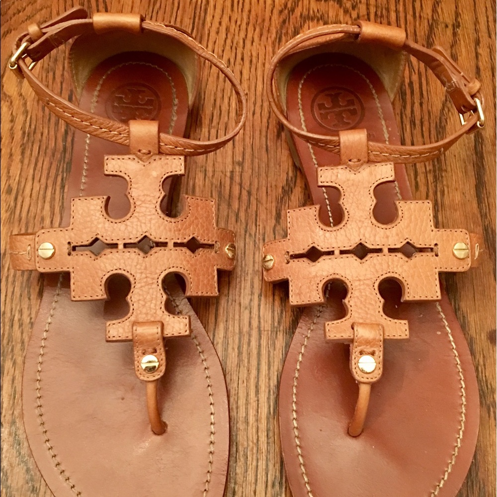 EUC Tory Butch Chandler sandals, size 8.5