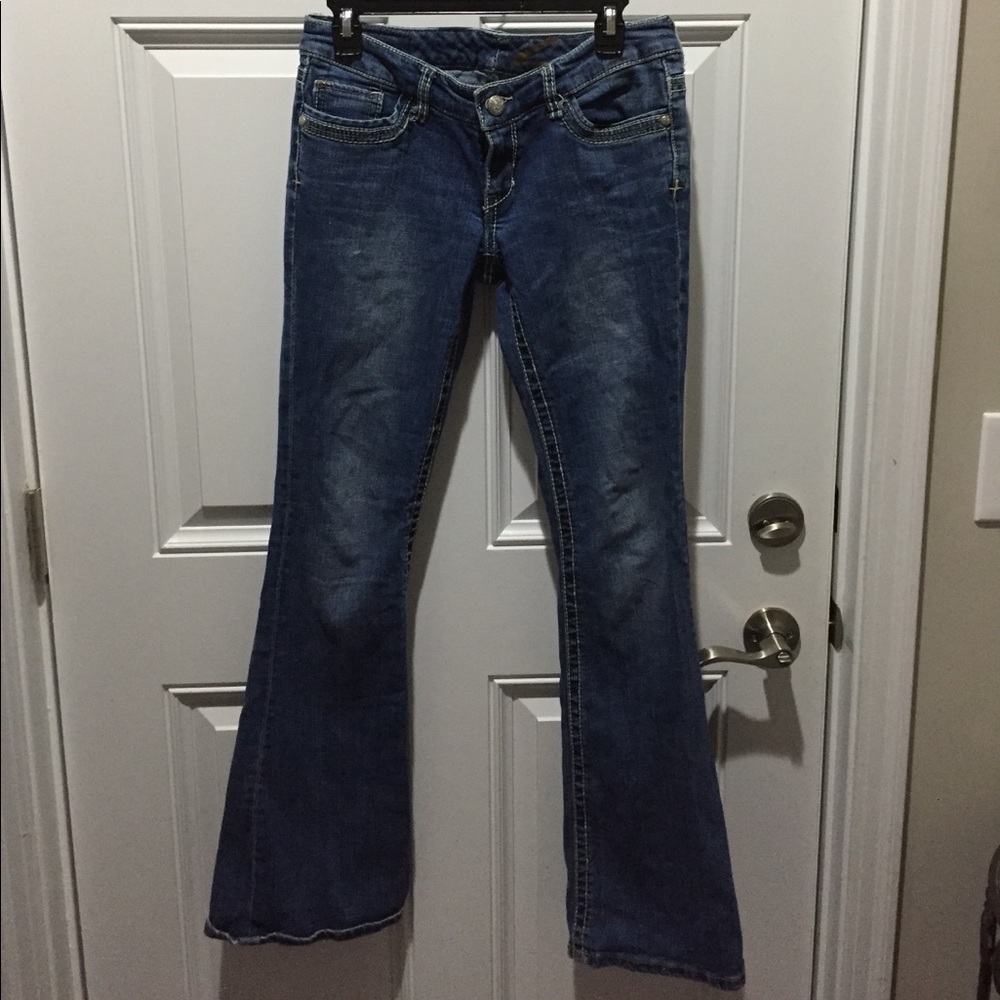 Seven7 worn look jeans