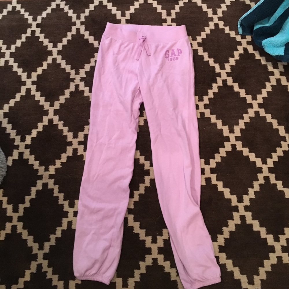 Pink Gap sweatpants