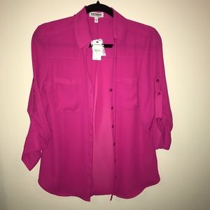 Hot pink portofino shirt