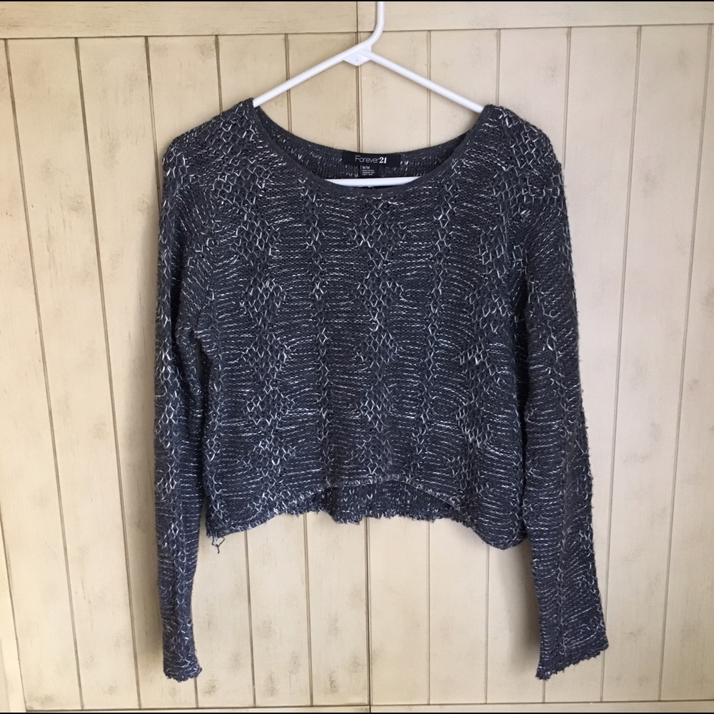 Cozy Knit Crop Sweater