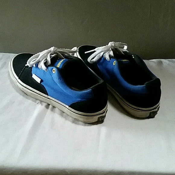 Blue and black Vans - Picture 3 of 4