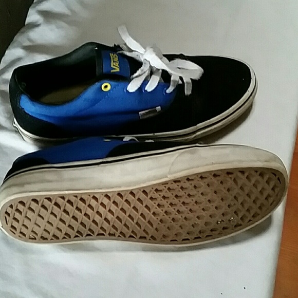 Blue and black Vans - Picture 4 of 4