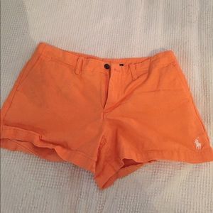 Polo orange shorts