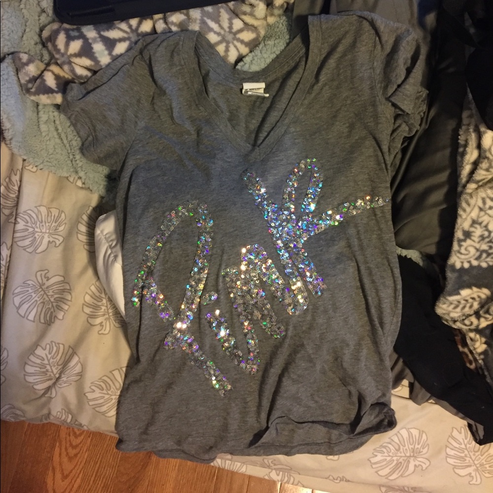 pink bling shirt