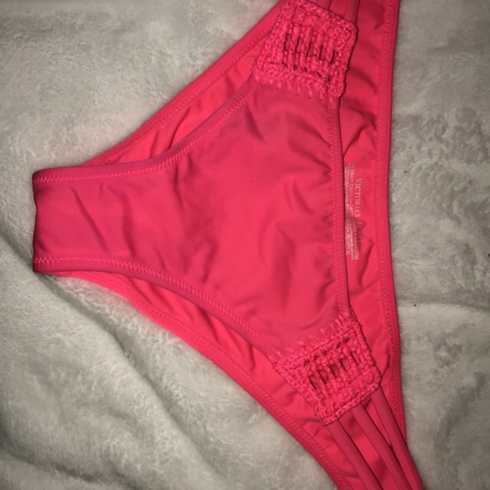 Hot pink Victoria secret bikini bottoms
