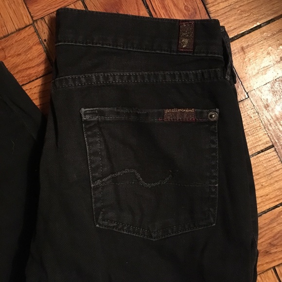 7FORALL Mankind Black Jeans - Picture 2 of 7