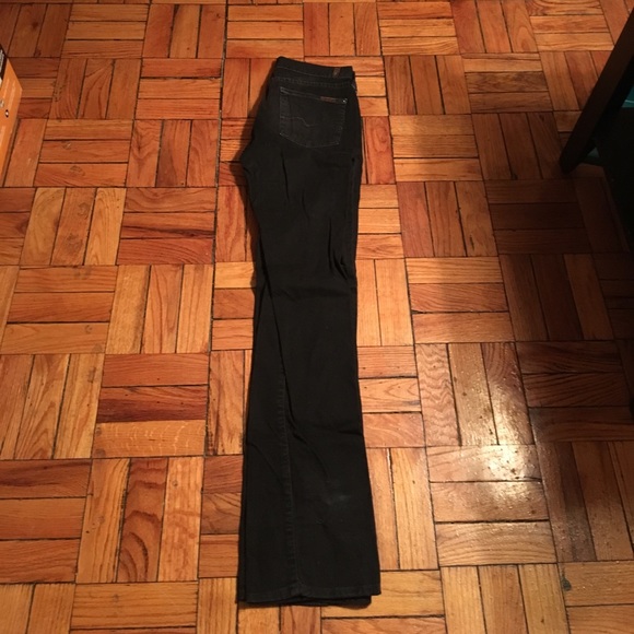 7FORALL Mankind Black Jeans - Picture 5 of 7