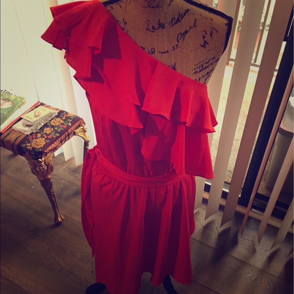 Miss Sixty M60 summer dress- red- flirty