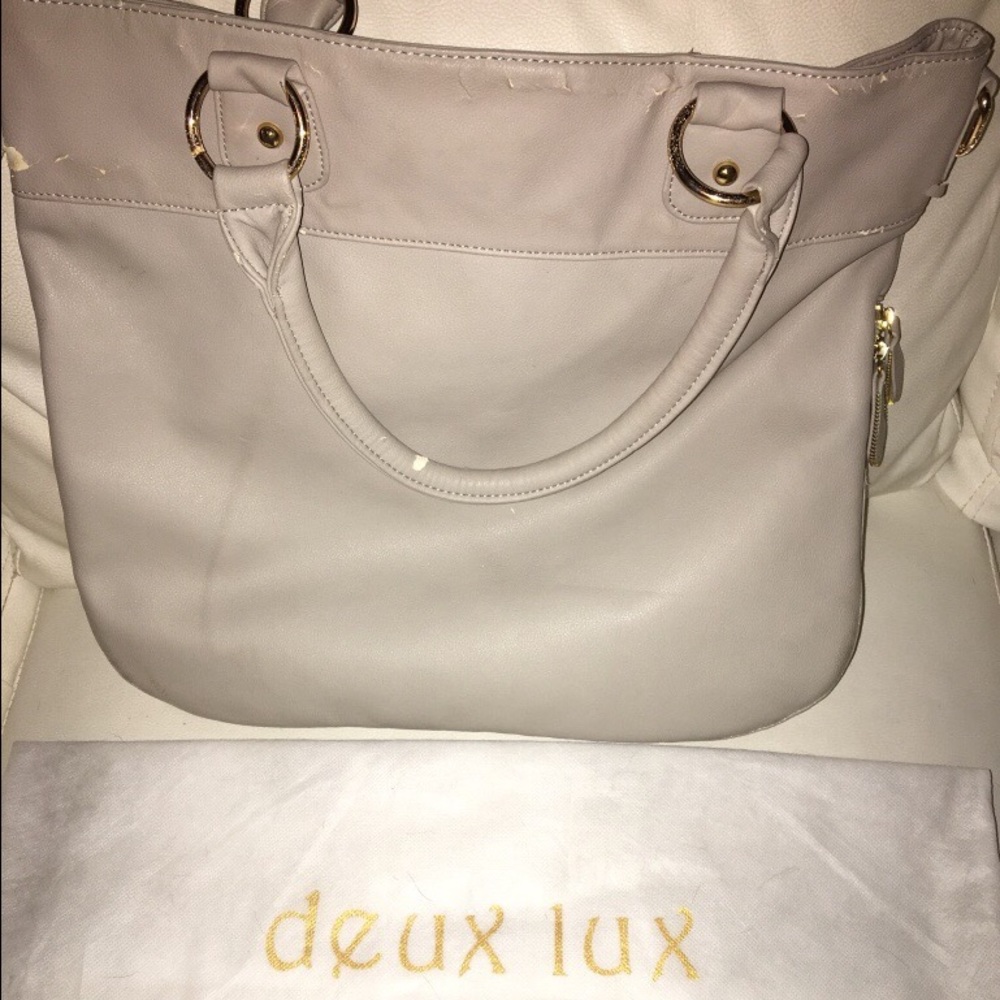 Gray Deux Lux shoulder bag