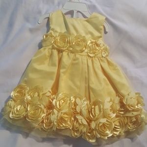 Yellow summer dress