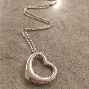 Tiffany and Co. - Elsa Peretti Open Heart Pendant