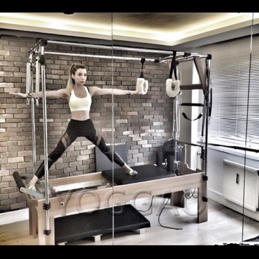 YOGGAO  Mesh  with Leather Black Leggings🧘‍♀️👙💕 - Picture 4 of 8