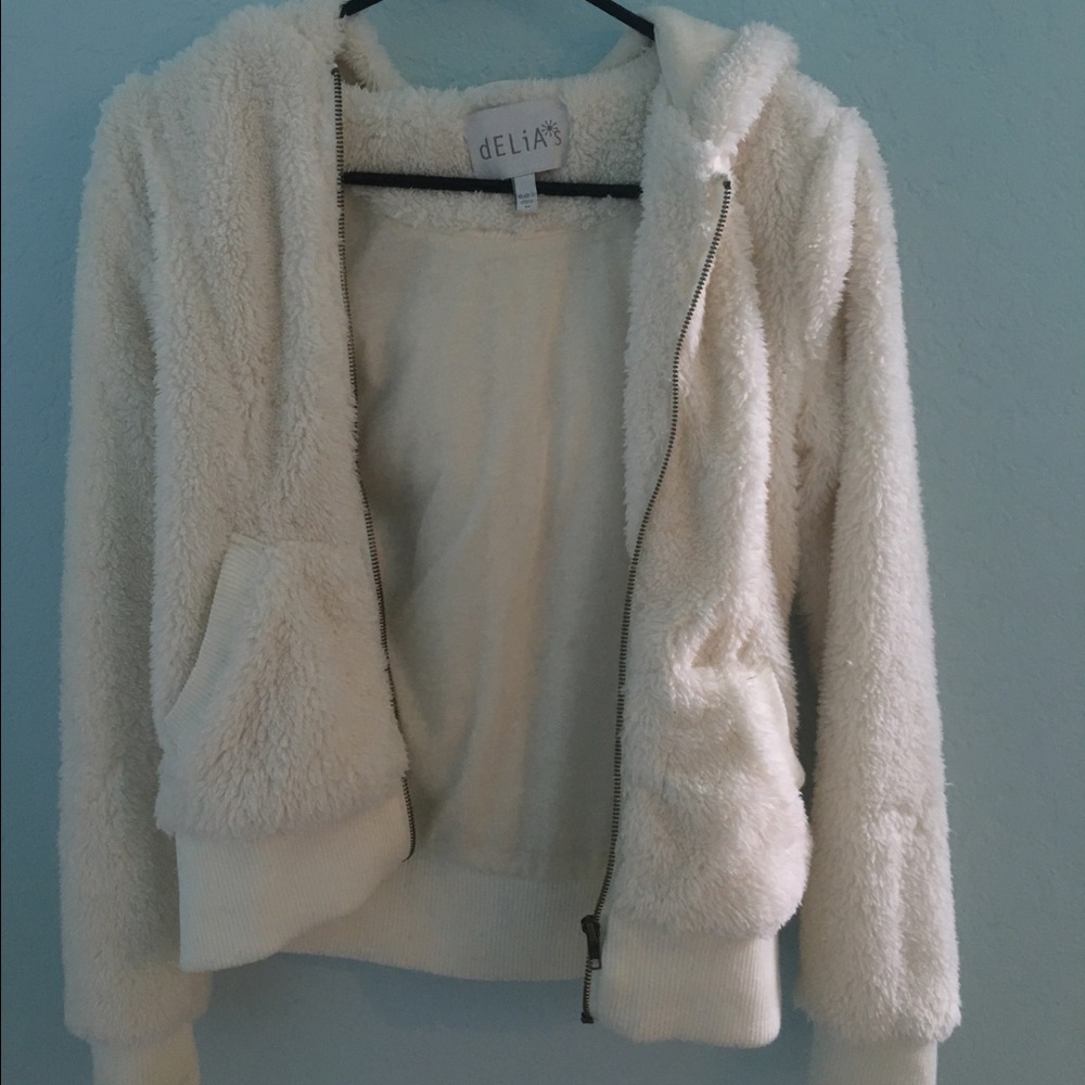 Juniors/Teens Fuzzy Jacket **SEE DESCRIPTION**