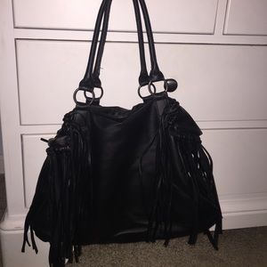 Black purse