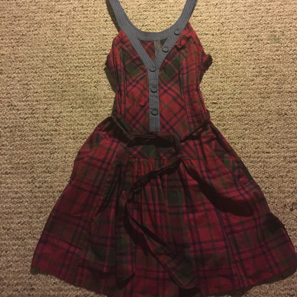Plaid dress
