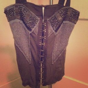 Sexy Free People Tank Top/Bustier