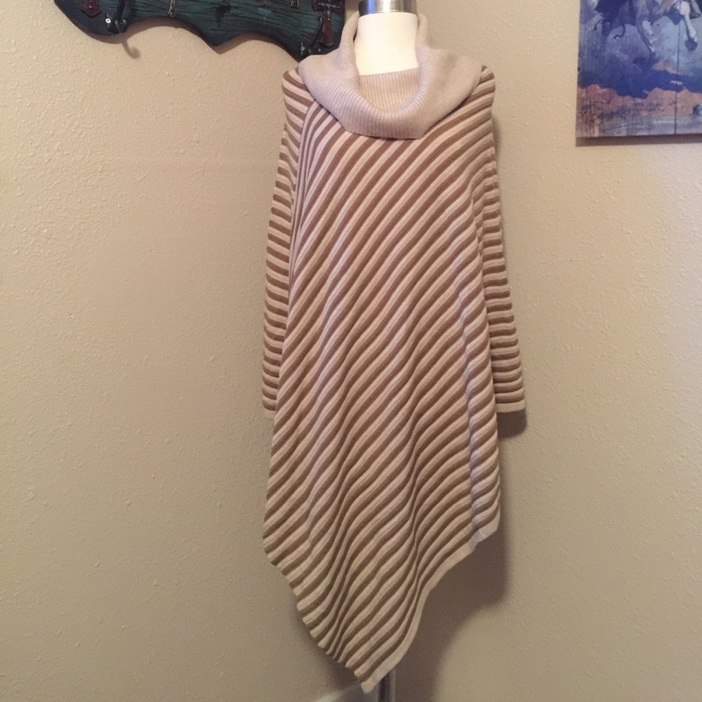 Cowl Neck Poncho