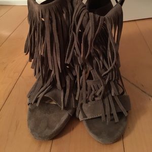 Steve Madden Fringed Heels