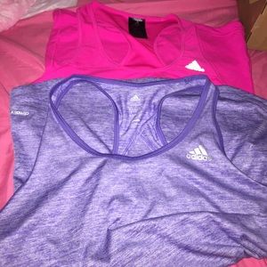 Adidas workout tank tops