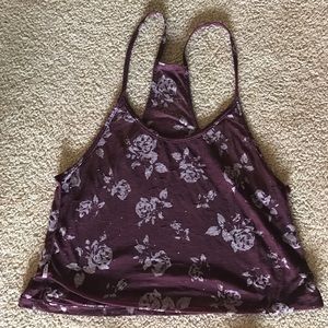 Purple tank top